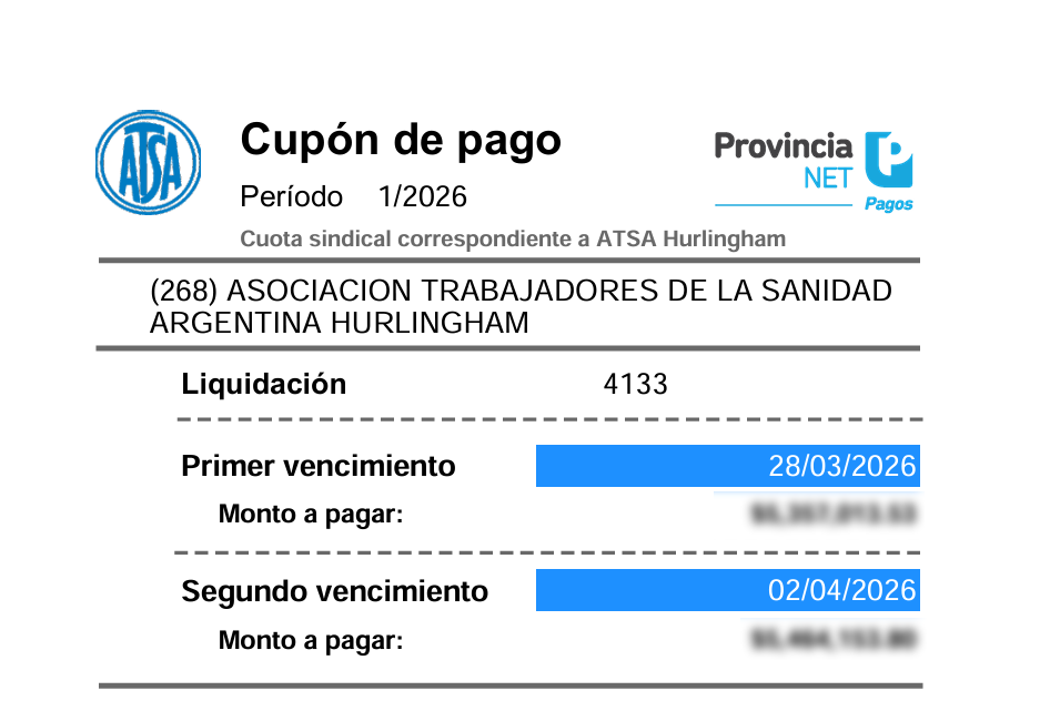 Pantalla de inicio de sesión del sistema